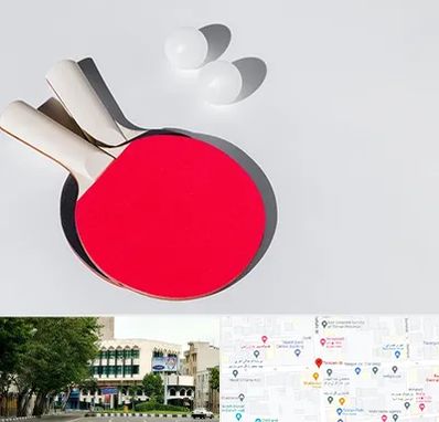 باشگاه پینگ پنگ در طالقانی 