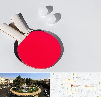 باشگاه پینگ پنگ در هفت حوض 