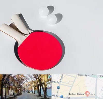 باشگاه پینگ پنگ در تربیت تبریز