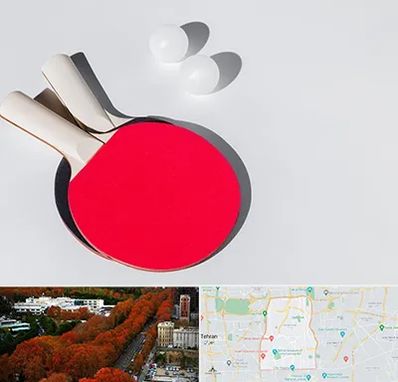 باشگاه پینگ پنگ در منطقه 6 تهران 