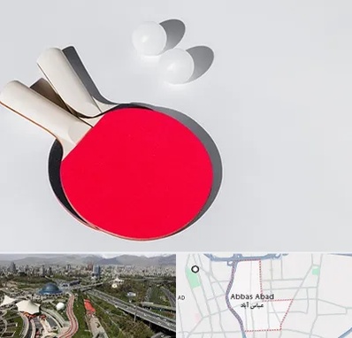 باشگاه پینگ پنگ در عباس آباد تهران