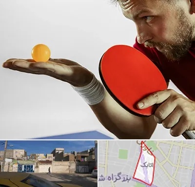 آموزش پینگ پنگ در اتابک