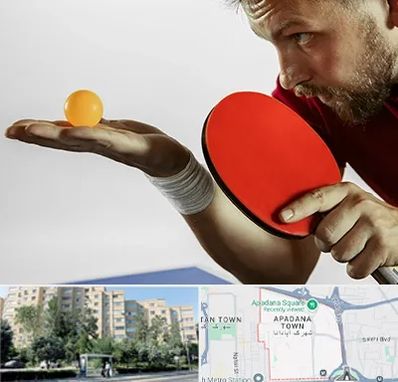 آموزش پینگ پنگ در آپادانا