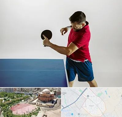 سالن تنیس روی میز در گلستان اسلامشهر