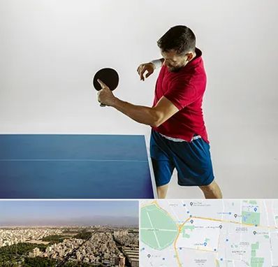 سالن تنیس روی میز در نازی آباد 