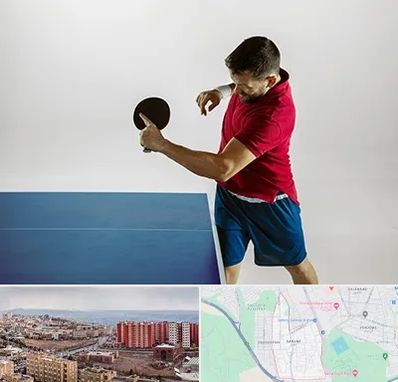 سالن تنیس روی میز در سهند تبریز