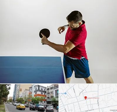 سالن تنیس روی میز در هفده شهریور تبریز