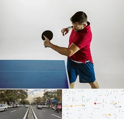 سالن تنیس روی میز در دولت 