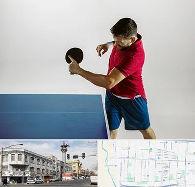 سالن تنیس روی میز در 17شهریور