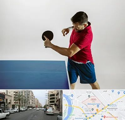 سالن تنیس روی میز در زیتون کارمندی اهواز 