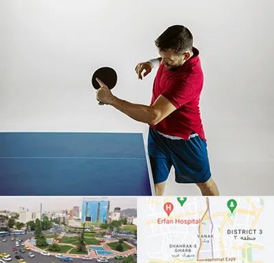 سالن تنیس روی میز در ونک 