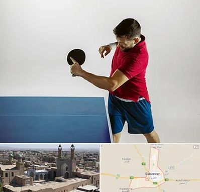 سالن تنیس روی میز در سبزوار