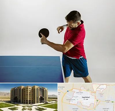 سالن تنیس روی میز در نجف آباد