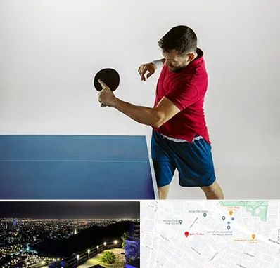 سالن تنیس روی میز در هفت تیر مشهد 