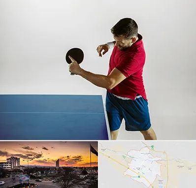 سالن تنیس روی میز در قوچان