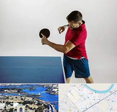 سالن تنیس روی میز در کوروش اهواز 