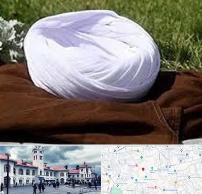 فروش لباس روحانیت در میدان شهرداری رشت 