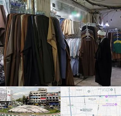 تولیدی لباس روحانیت در مرکز تهران