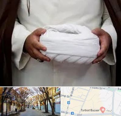 فروش عبا و عمامه در تربیت تبریز