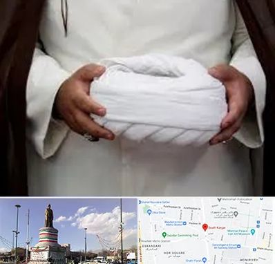 فروش عبا و عمامه در کارگر جنوبی 