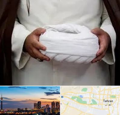 فروش عبا و عمامه در غرب تهران 