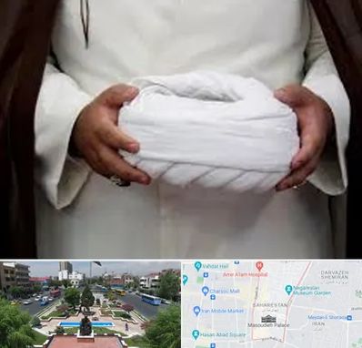 فروش عبا و عمامه در بهارستان 