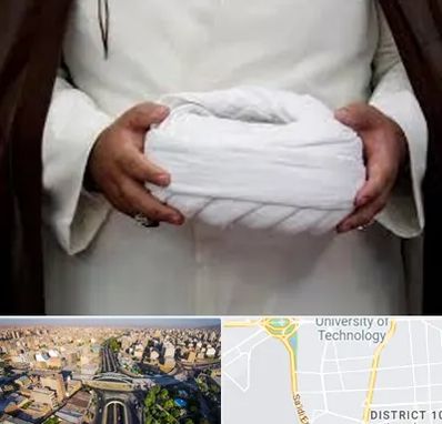 فروش عبا و عمامه در استاد معین 