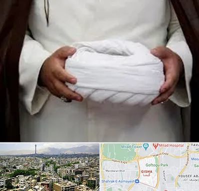 فروش عبا و عمامه در گیشا 