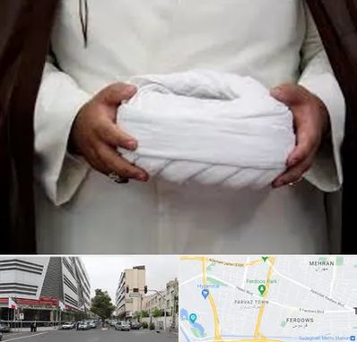 فروش عبا و عمامه در بلوار فردوس 