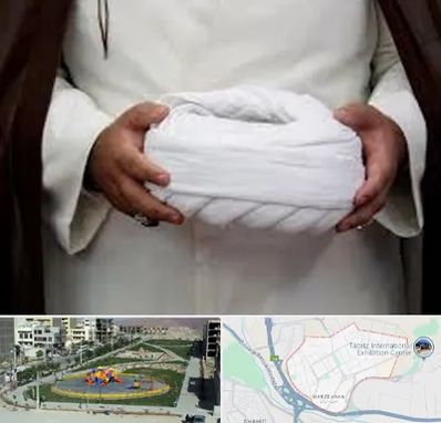 فروش عبا و عمامه در مرزداران تبریز