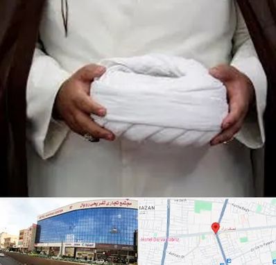 فروش عبا و عمامه در نصف راه تبریز