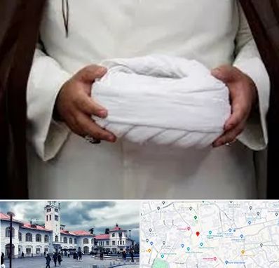 فروش عبا و عمامه در میدان شهرداری رشت 