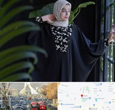 تولیدی عبا در خیابان آزادی 