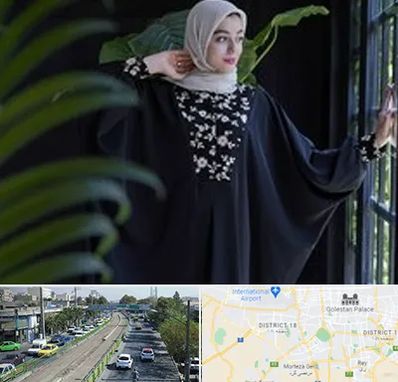 تولیدی عبا در جنوب تهران 