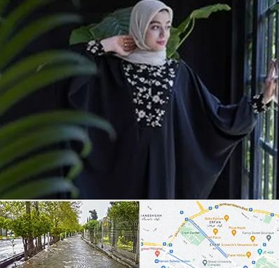 تولیدی عبا در خیابان ارم شیراز 