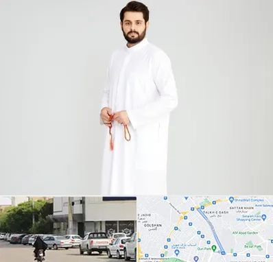 فروش دشداشه عربی در قدوسی شرقی شیراز 