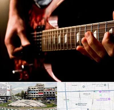 آموزشگاه گیتار الکتریکی در مرکز تهران