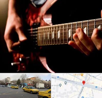 آموزشگاه گیتار الکتریکی در شهناز تبریز