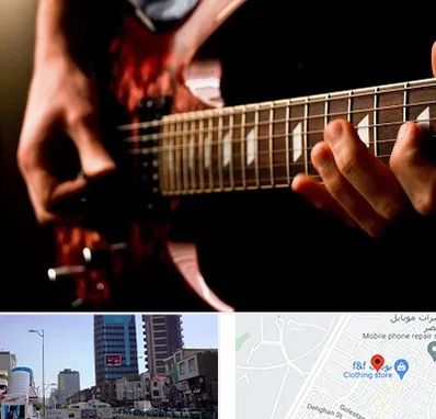 آموزشگاه گیتار الکتریکی در چهارراه طالقانی کرج