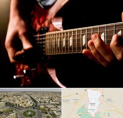 آموزشگاه گیتار الکتریکی در قزوین