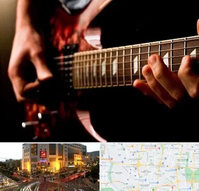 آموزشگاه گیتار الکتریکی در جنت آباد تهران