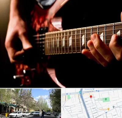 آموزشگاه گیتار الکتریکی در کوی فیروز تبریز