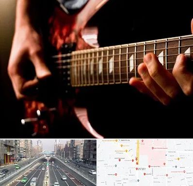 آموزشگاه گیتار الکتریکی در توحید