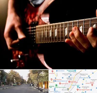 آموزشگاه گیتار الکتریکی در شریعتی