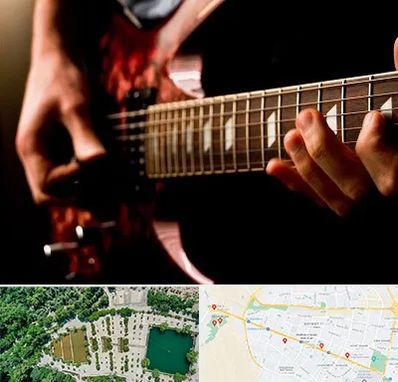 آموزشگاه گیتار الکتریکی در وکیل آباد مشهد