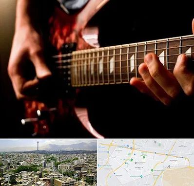 آموزشگاه گیتار الکتریکی در منطقه 8 تهران