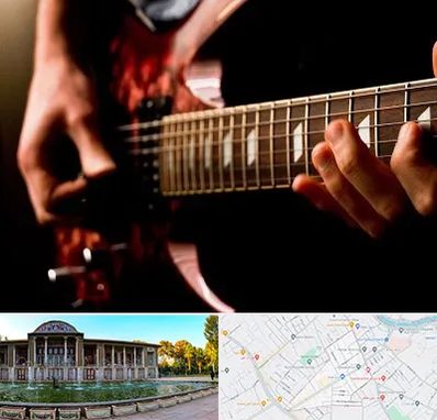 آموزشگاه گیتار الکتریکی در عفیف آباد شیراز