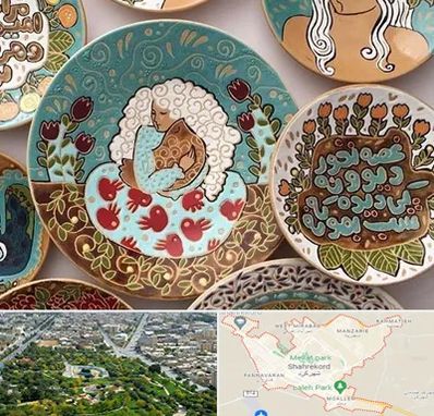 آموزش نقاشی زیر لعابی در شهرکرد