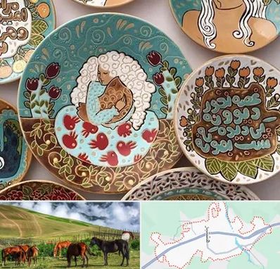 آموزش نقاشی زیر لعابی در تالش