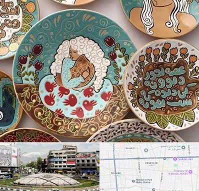 آموزش نقاشی زیر لعابی در مرکز تهران